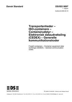 DANSK DS/ISO 9897