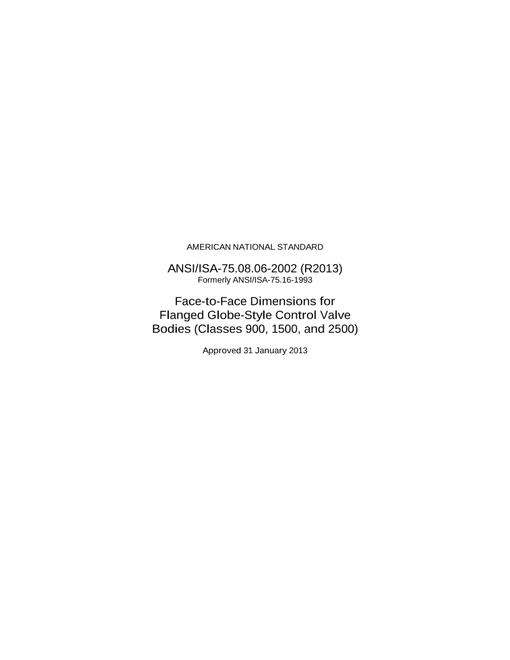 ISA 75.08.06