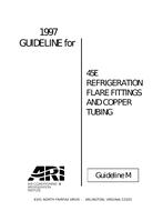 AHRI Guideline M (1997)