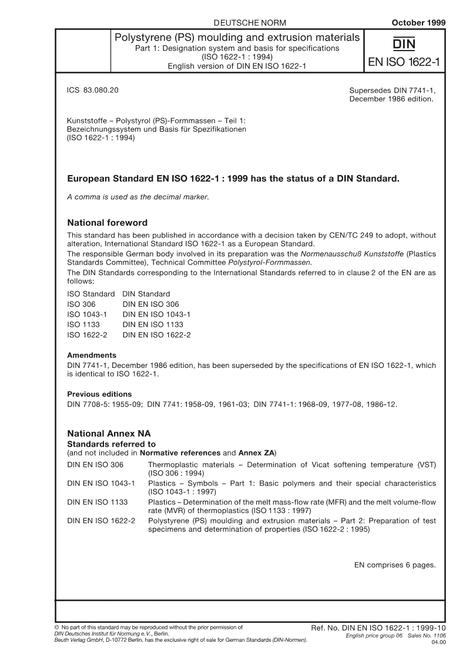 DIN EN ISO 1622-1