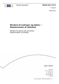 DANSK DS/EN ISO 15715