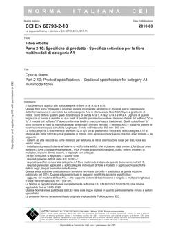 CEI EN 60793-2-10