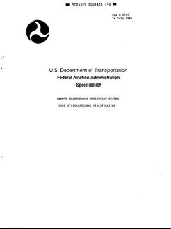 FAA FAA-E-2782