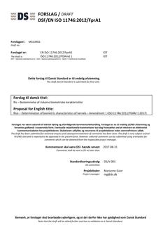 DANSK DSF/EN ISO 11746/FPRA1