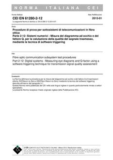 CEI EN 61280-2-12