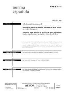 AENOR UNE-EN 448