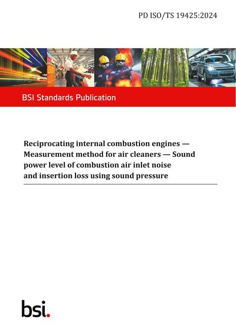 BS PD ISO/TS 19425:2024