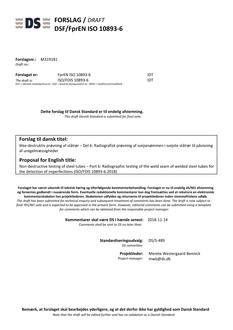 DANSK DSF/FPREN ISO 10893-6