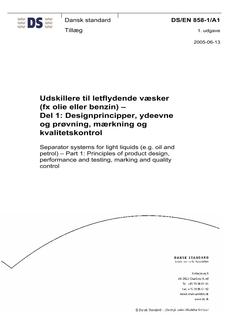 DANSK DS/EN 858-1