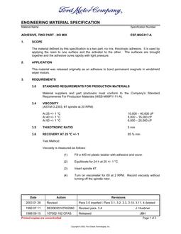FORD ESF-M2G317-A