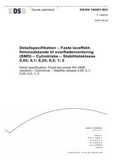 DANSK DS/EN 140401-803