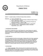 DOD DODD-5125.1