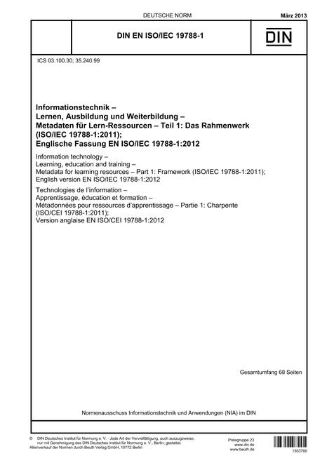 DIN EN ISO/IEC 19788-1