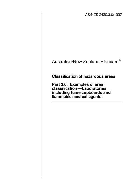 AS/NZS 2430.3.6:1997