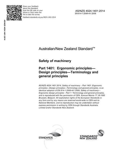 AS/NZS 4024.1401:2014