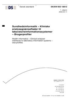 DANSK DS/EN ISO 18812