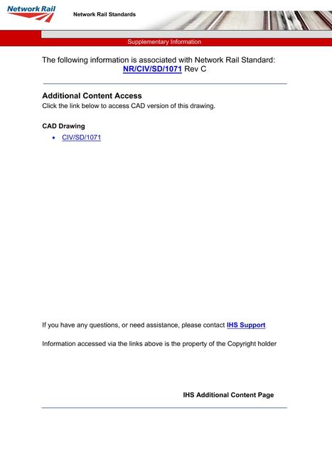 NR NR/CIV/SD/1071 ISSUE C
