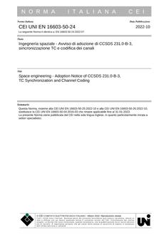 CEI UNI EN 16603-50-24