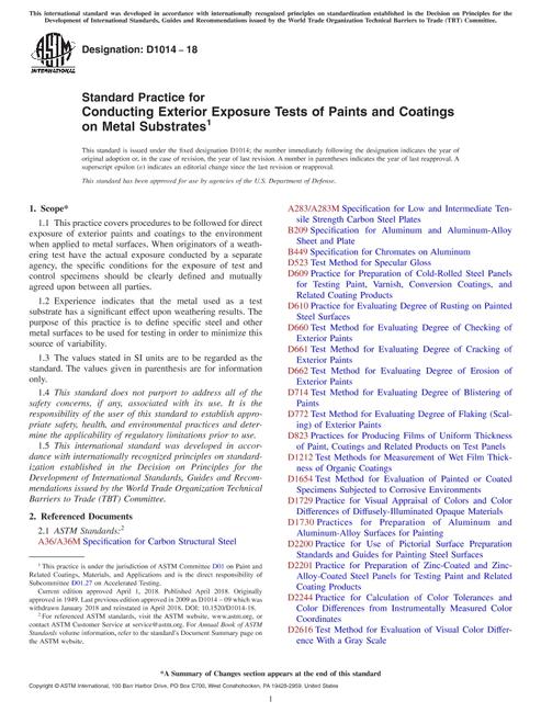 ASTM D1014-18