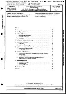 VDI VDI 3496 BLATT 1