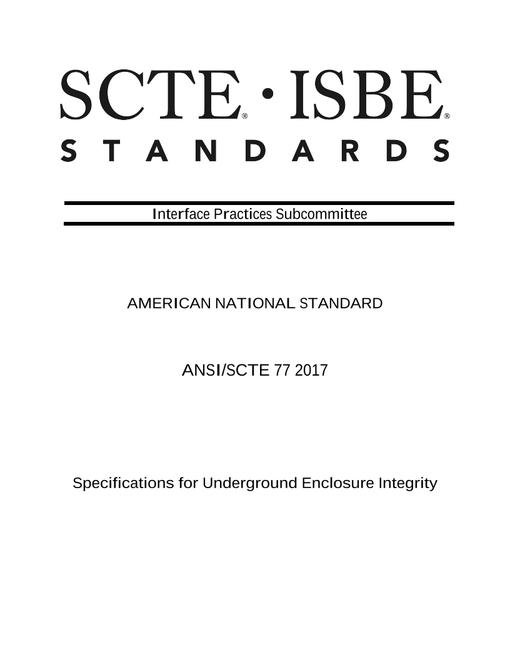 SCTE 77 2017