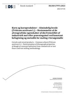 DANSK DS/ISO 27971