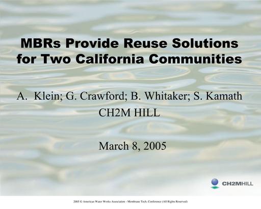 AWWA MTC61179