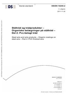 DANSK DS/EN 10245-2