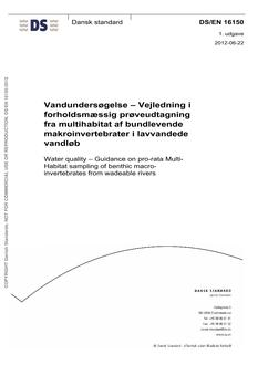 DANSK DS/EN 16150