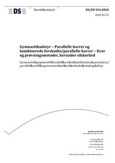 DANSK DS/EN 914