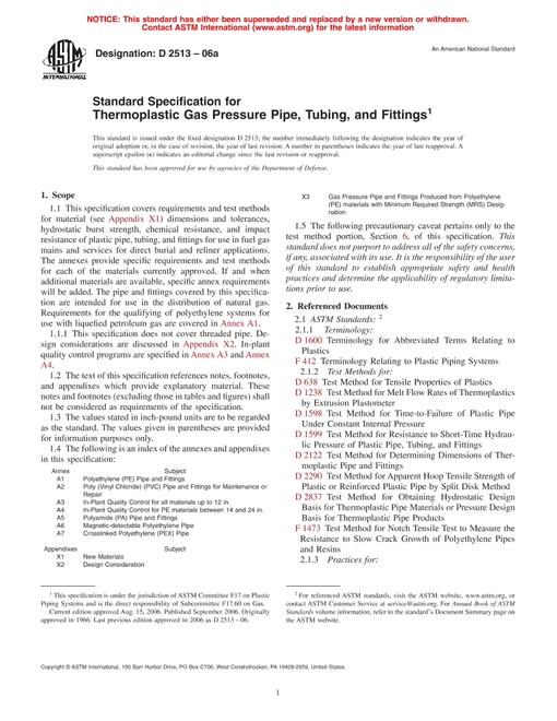 ASTM D2513-06a
