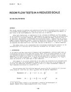 CH-81-17-4 -- Room Flow Tests in a Reduced Scale