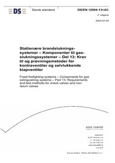 DANSK DS/EN 12094-13+AC