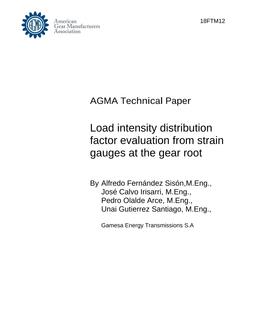 AGMA 18FTM12