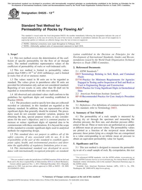 ASTM D4525-13e2