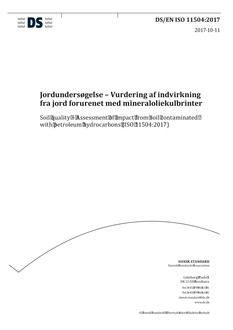 DANSK DS/EN ISO 11504