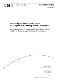 DANSK DS/ISO 13209-2