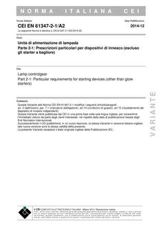 CEI EN 61347-2-1
