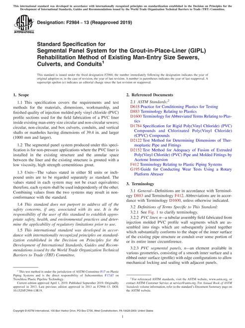 ASTM F2984-13(2019)