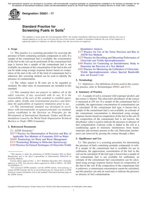 ASTM D5831-17