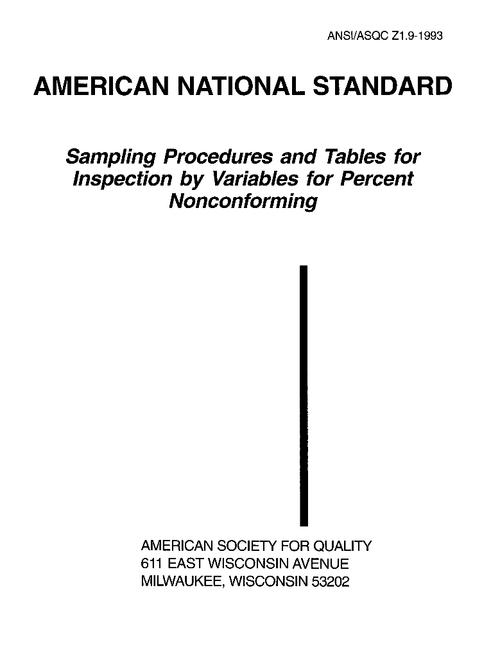 ASQ Z1.9-1993