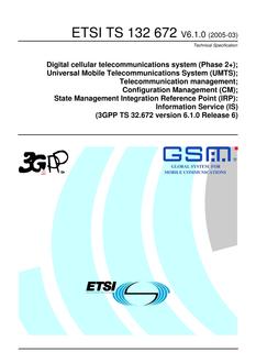 ETSI TS 132 672
