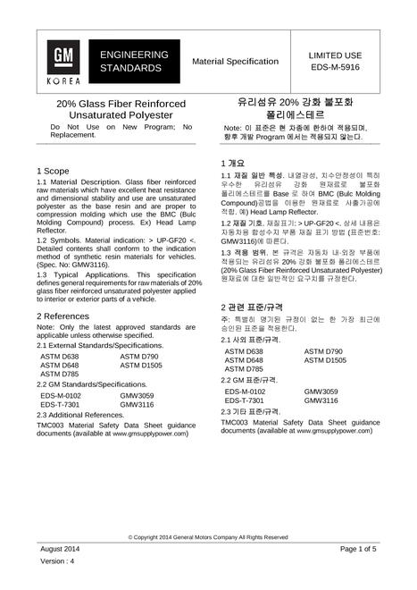 GMKOREA EDS-M-5916