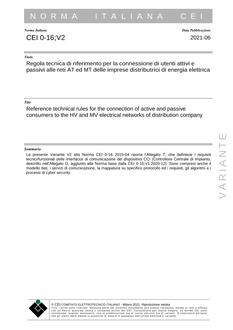 CEI 0-16;V2