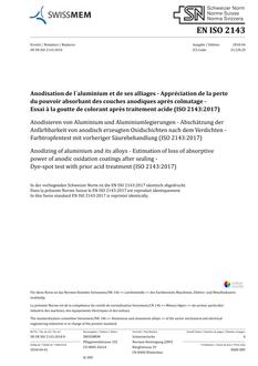 SNV SN EN ISO 2143