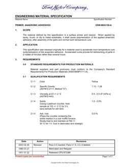 FORD ESW-M2G159-A