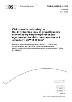 DANSK DS/EN 60601-2-1