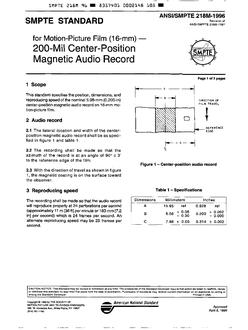 SMPTE ST 218M