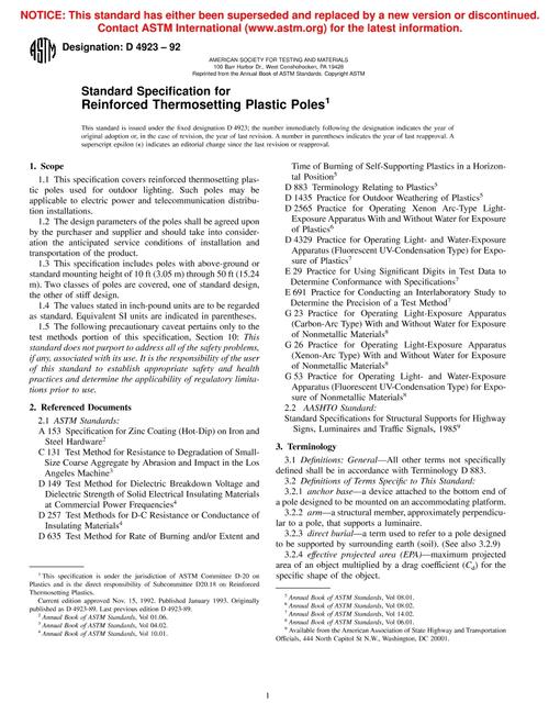 ASTM D4923-92