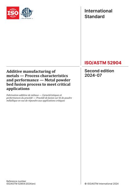 ISO/ASTM 52904:2024
